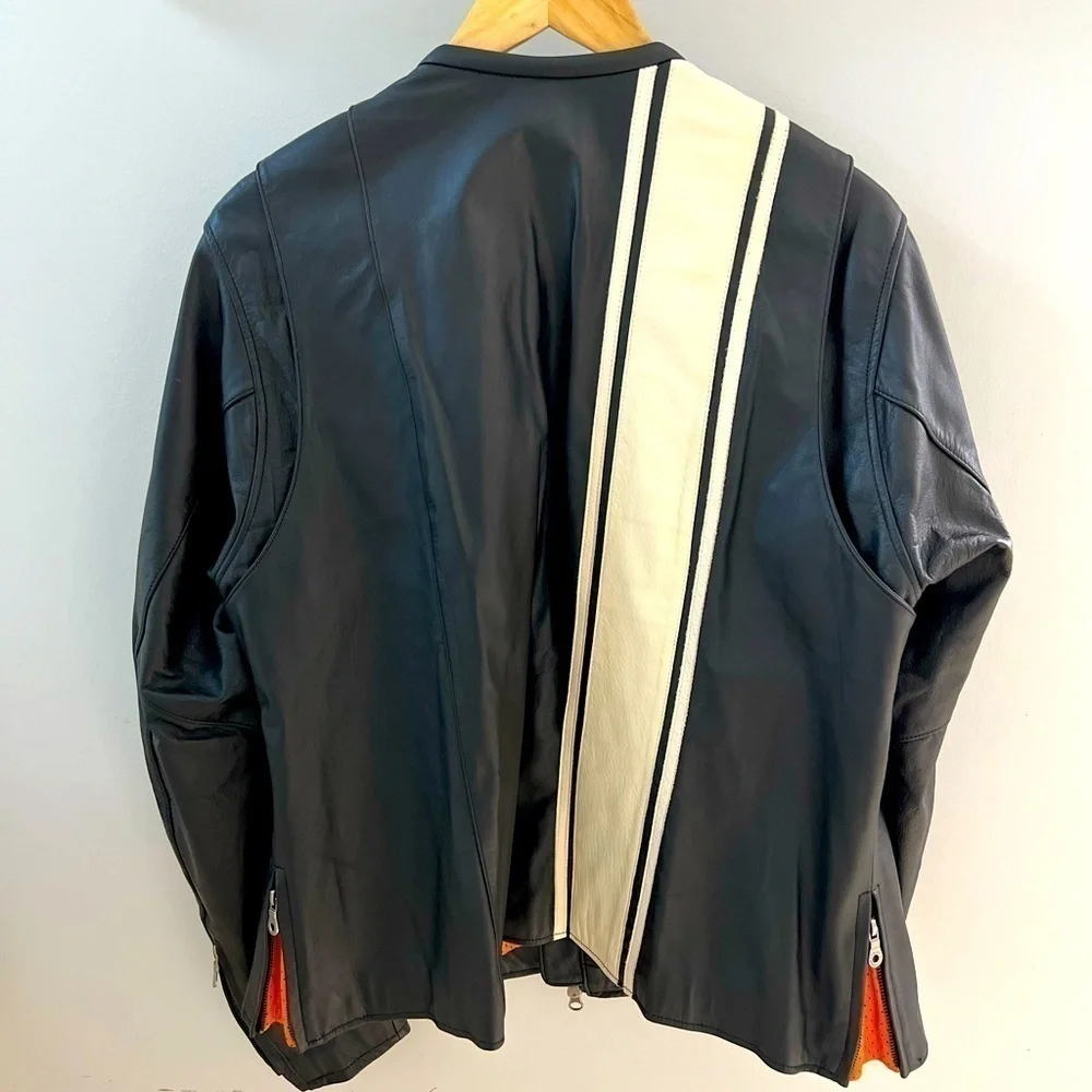 Woman’s Harley Davidson premium leather moto jacket. LIKE NEW. Size W1 - Picture 12 of 16
